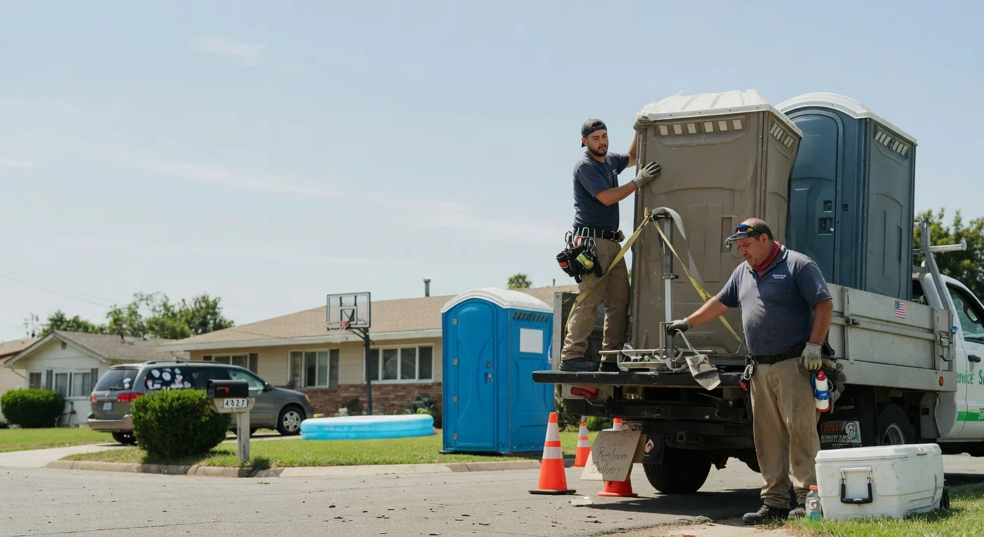 Porta Potty Rental in Dibble, OK near me