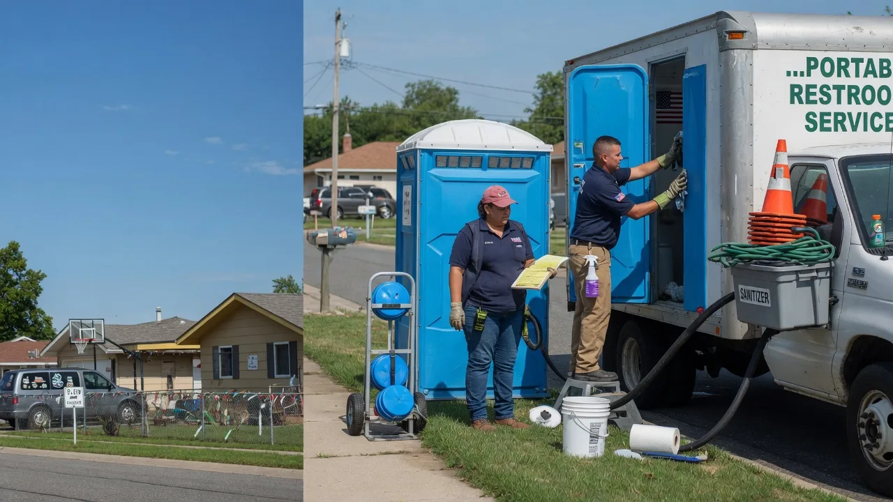 Portable Toilet Rental in Dibble, OK near me